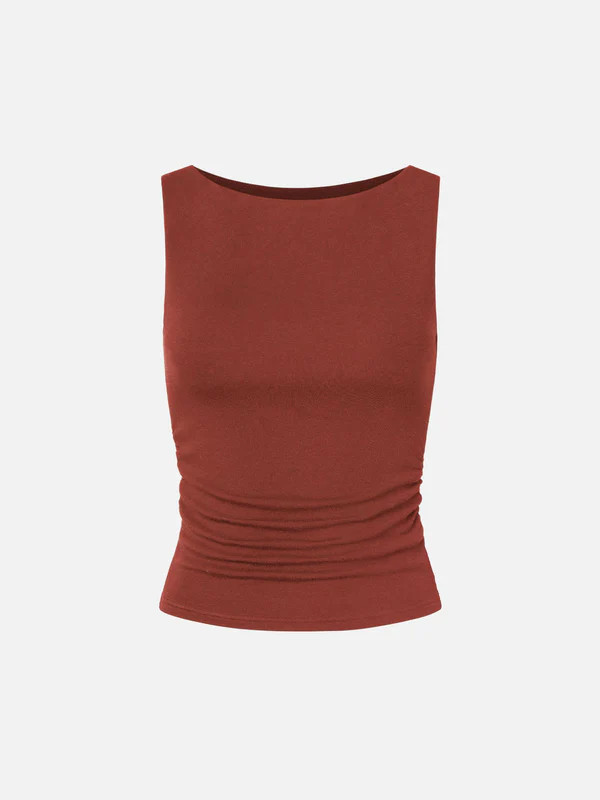 Eco-Mousse® Ruched Sides Boatneck Brami | OGL