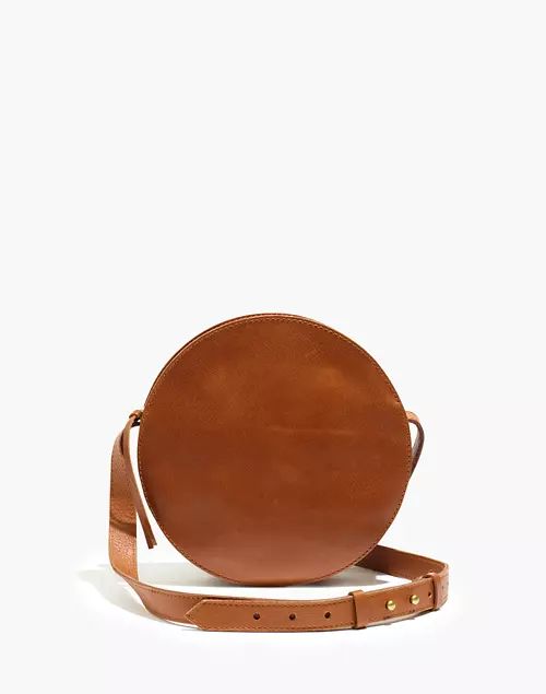 The Simple Circle Crossbody Bag in Leather | Madewell