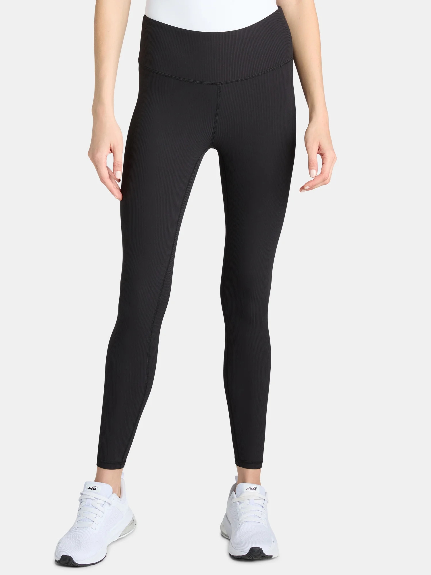 Avia Women's Ribbed 7/8 Leggings, Sizes XS-XXXL | Walmart (US)