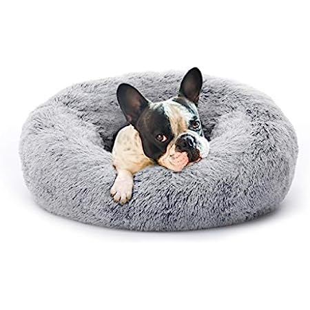 Small Dog Bed Calming Dogs Bed for Small Medium Large Dogs Anti-Anxiety Puppy Bed Machine Washable W | Amazon (US)