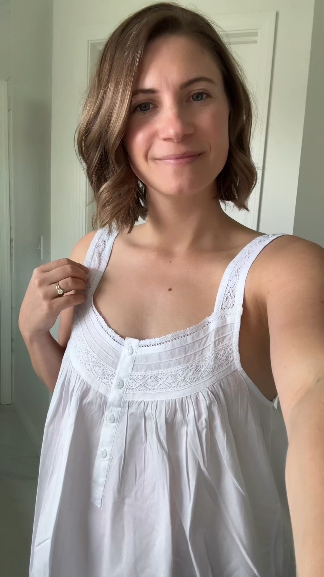 Okay but… when did I enter my “nightgown era” and why do I never want to leave 🤍  

I’ve low-key always wanted one of these — something that feels feminine, timeless, and actually comfortable enough to sleep in… and this one is exactly that.  

Made from 100% lightweight cotton, it’s so breathable (especially if you run warm at night like I do) and just feels better on your skin compared to synthetic fabrics. 

I also love supporting brands that are intentional about how their pieces are made — these are crafted with natural materials and thoughtful design, which makes it feel like such a simple but meaningful swap in your routine. 

It’s giving grandma… but make it cute, elevated, and something you actually look forward to putting on at the end of a long day  

Linking it here 🤍

#gifted 

#LTKmomlife #LTKootd #LTKvlog