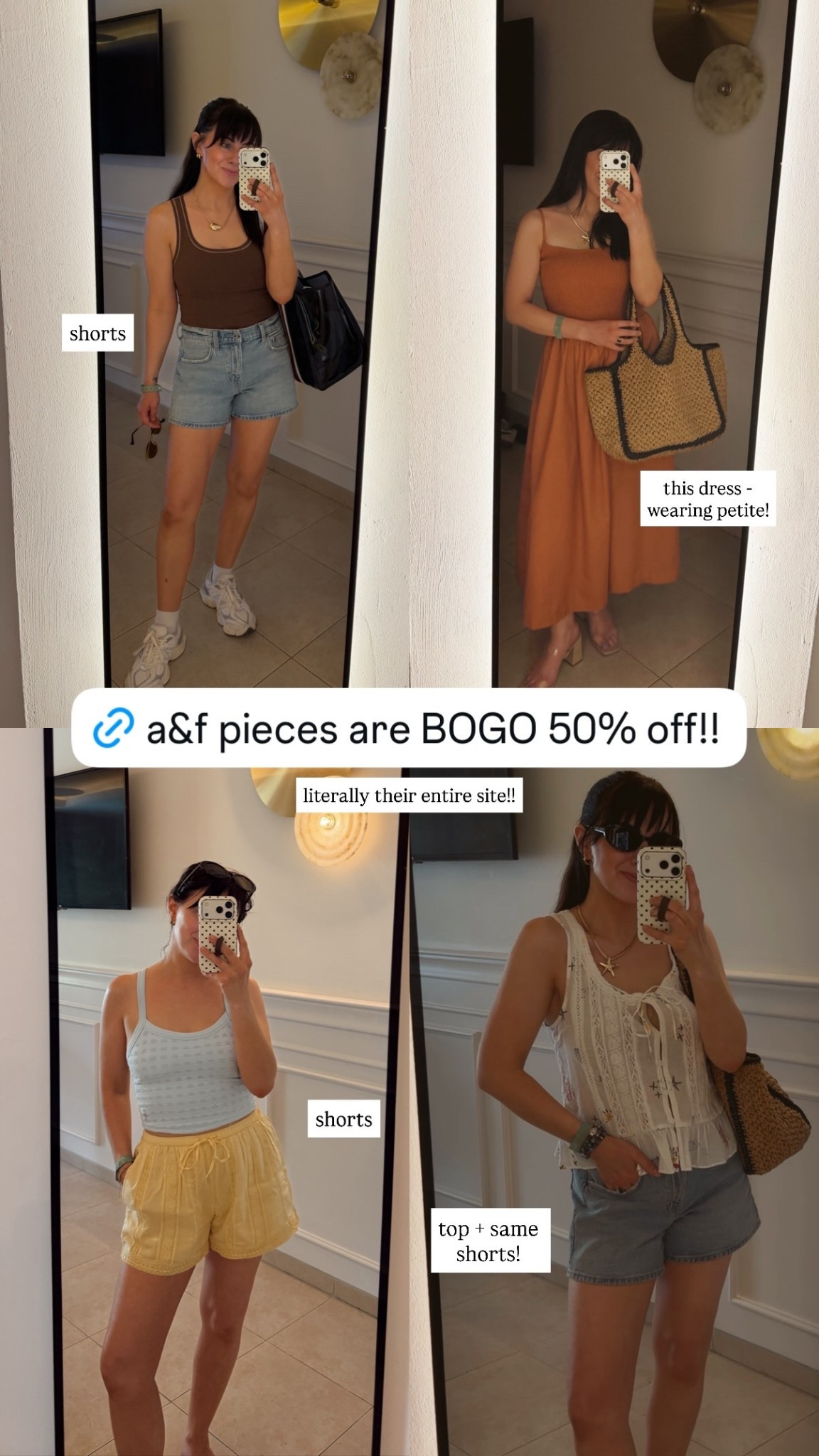 Abercrombie BOGO 50% off everything!!

#LTKPetite #LTKSaleAlert #LTKSeasonal