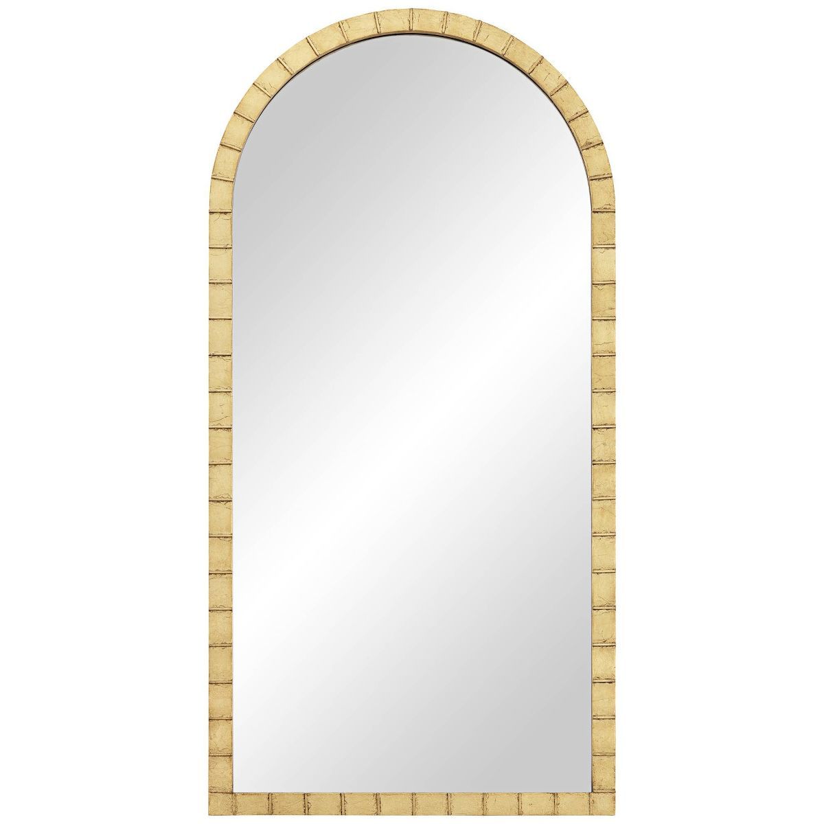 Uttermost Portina Matte Gold 24" x 48" Arched Wall Mirror | Target