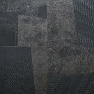 Ivy Hill Tile Rumor Black 23.62 in. x 23.62 in. Matte Porcelain Floor and Wall Tile (11.62 sq. ft... | The Home Depot