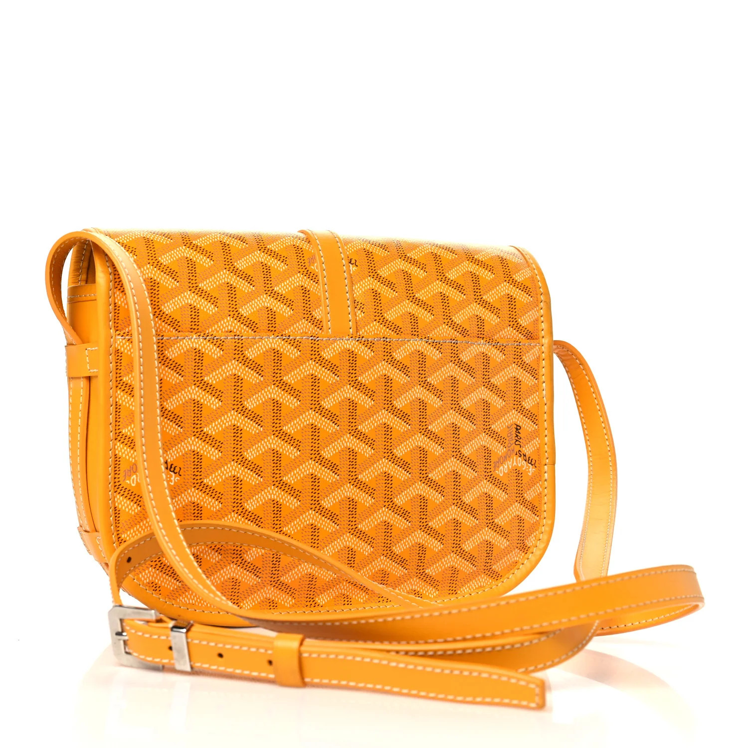 Goyardine Belvedere II PM Messenger Bag Yellow | FASHIONPHILE (US)