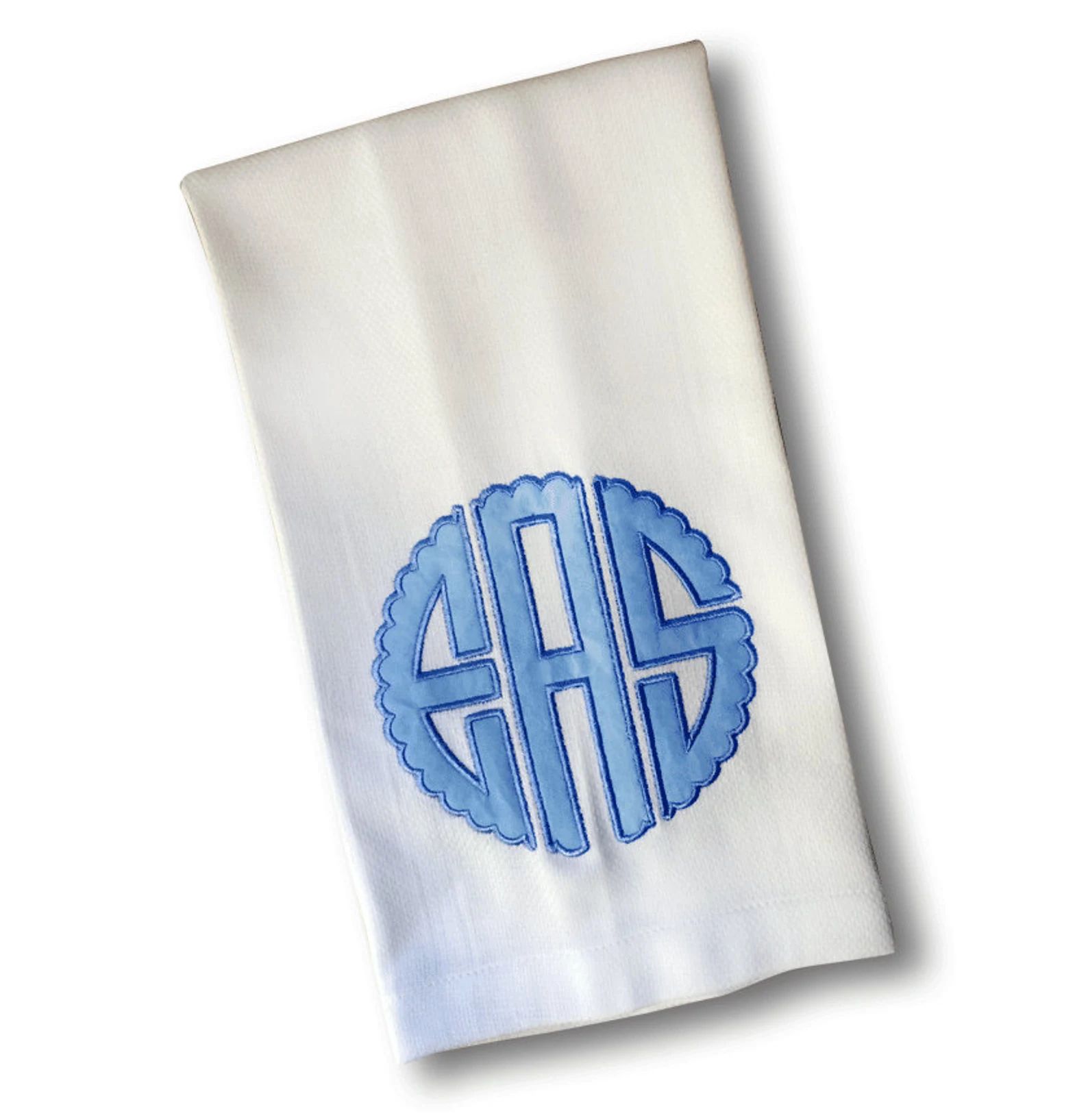 Applique Monogrammed Guest Towel | Etsy | Etsy (US)