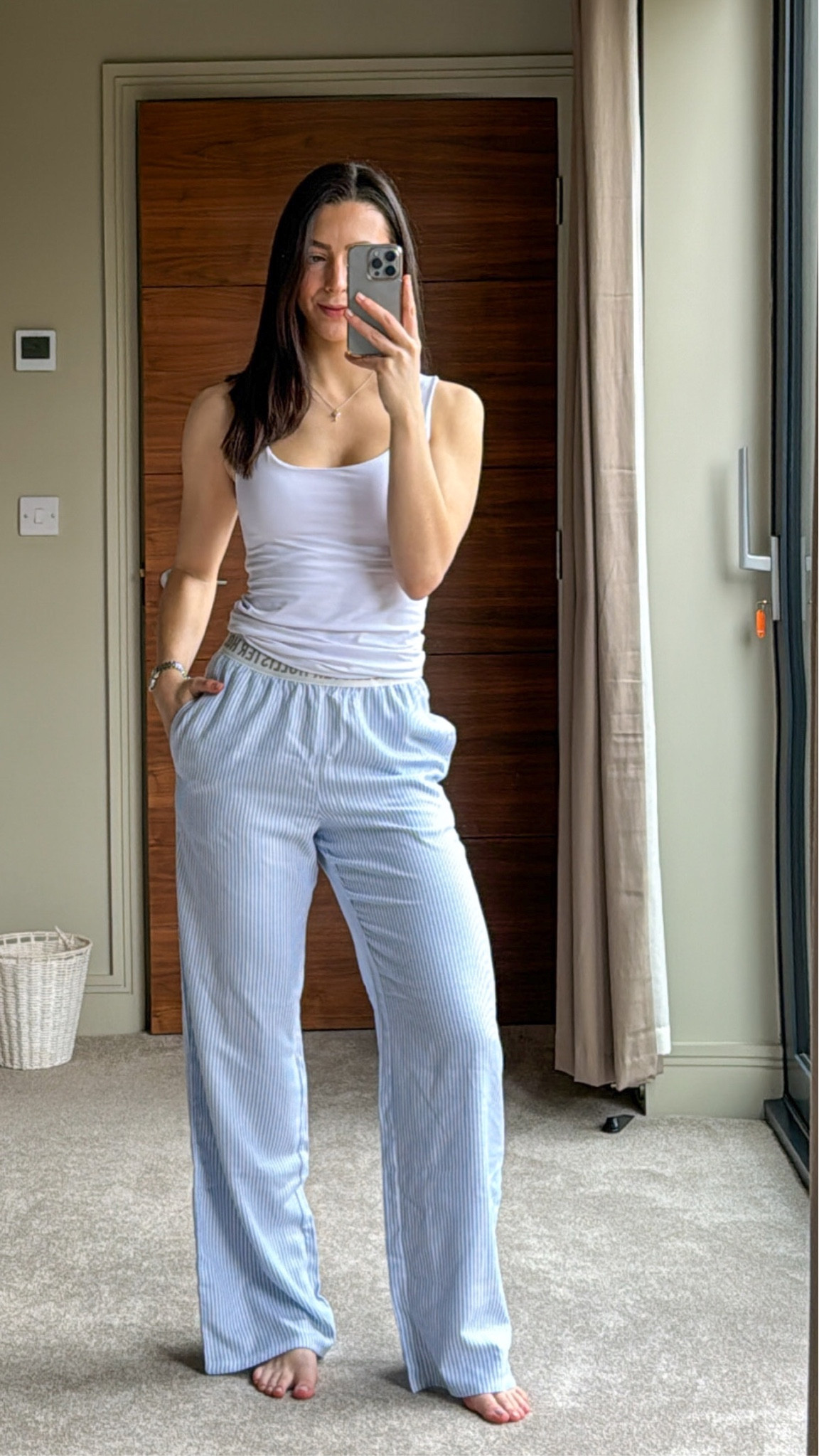 Hollister, loungewear, pj bottoms, cosy outfit, Abercrombie and Fitch, Gilly Hicks, white vest top

#LTKMostLoved #LTKeurope #LTKfindsunder50