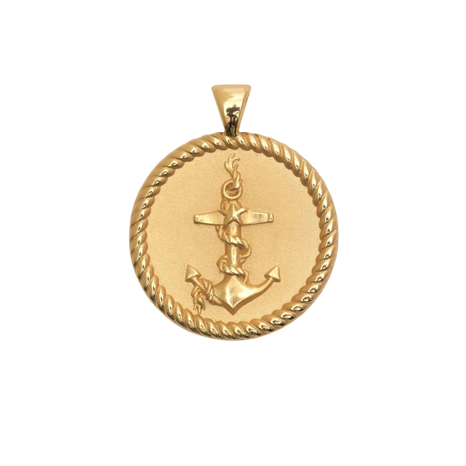 STRONG JW Original Pendant Coin (Anchor) | Jane Win