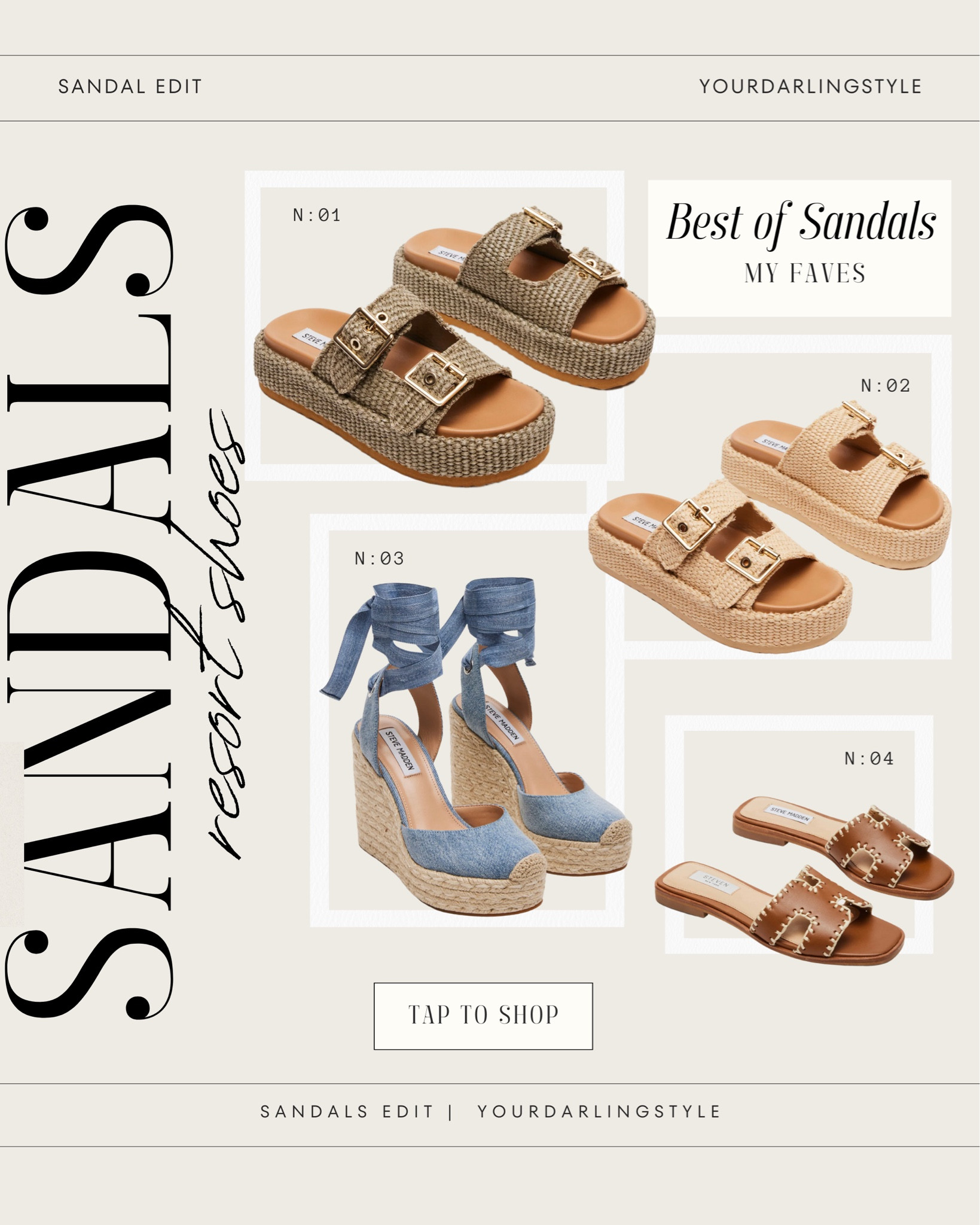 The sandal edit. Love everything I picked out. 🌴 

#LTKMostLoved #LTKSpringSale #LTKsalealert