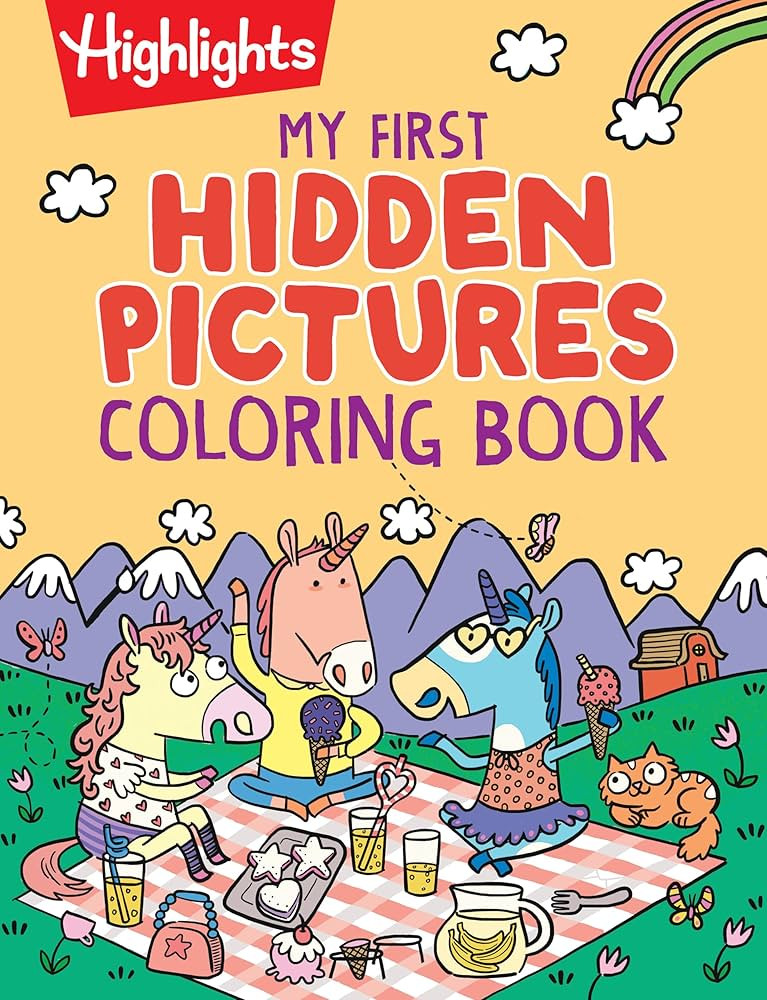 My First Hidden Pictures Coloring Book: Preschool Coloring Book with Highlights Hidden Pictures P... | Amazon (US)