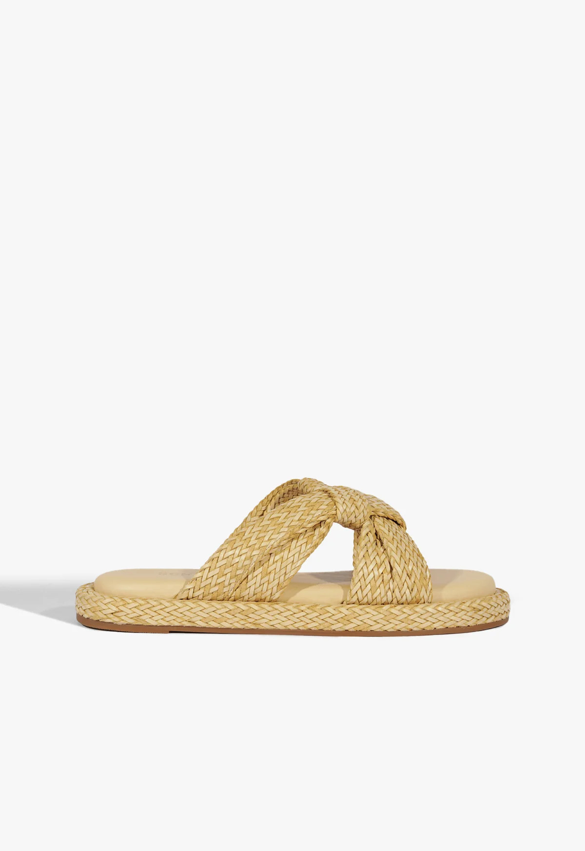 Kali Sporty Flatform Flats | Beige | Synthetic | Schutz (US)