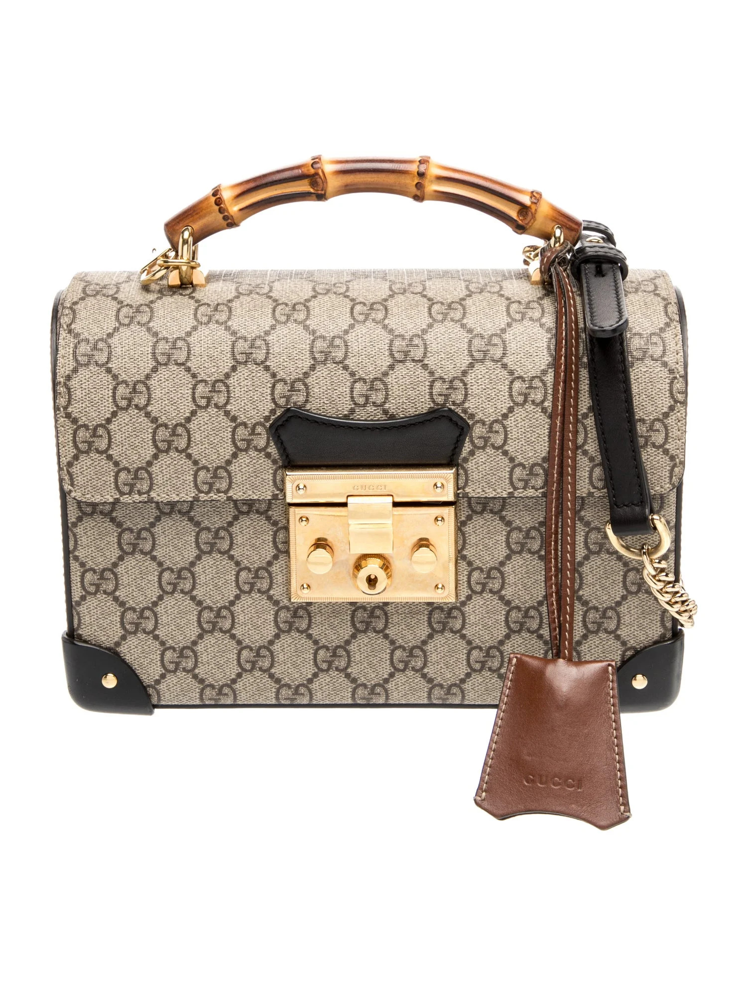 Gucci GG Supreme Padlock Small | The RealReal