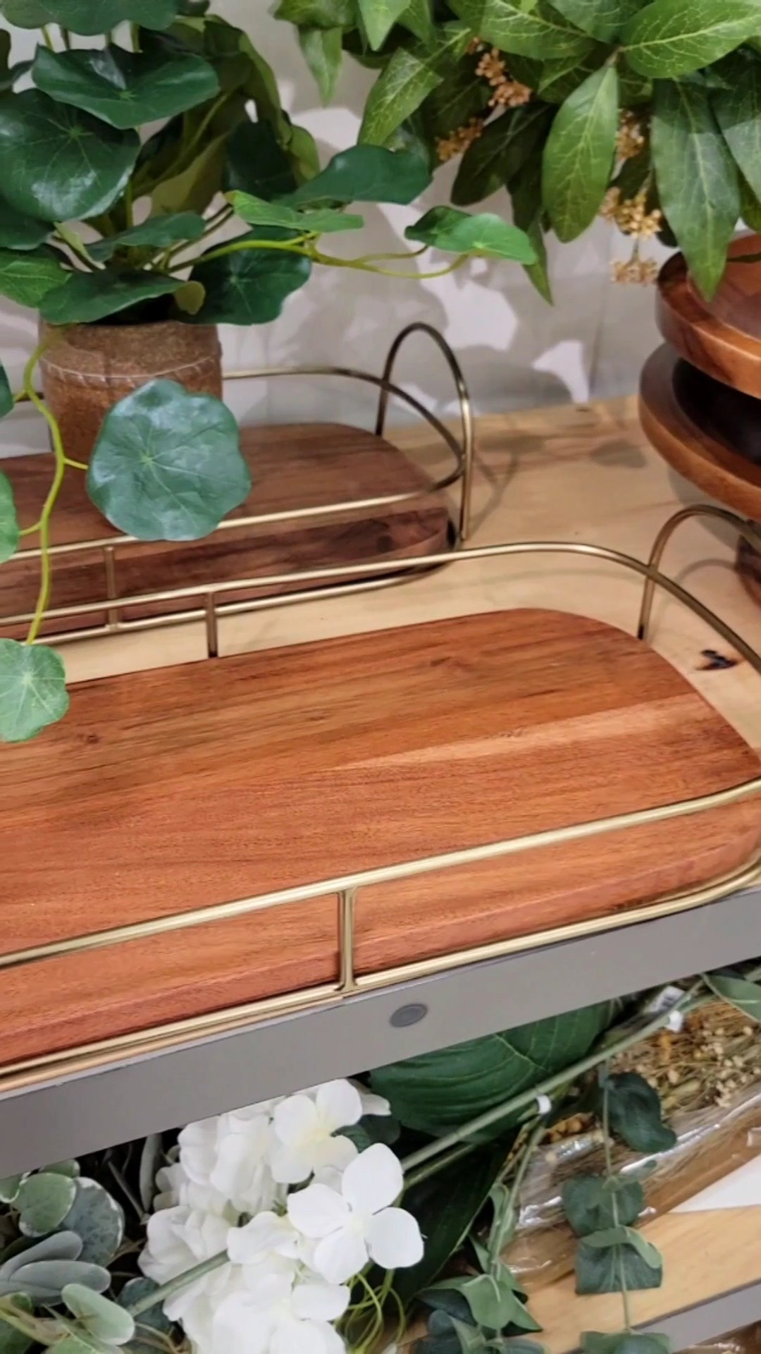 32" Wooden Decorative Tray with Metal Trim Brown/Brass by Hearth & Hand with Magnolia on sale $35.99 Org. $44.99 (+ use your redcard for an additional 5% off) - by now you know my love for H&Hw/M products 🤪 this would be a BEAUTIFUL focal point on the middle of a table, counter, anywhere 😍 Would also be super pretty for a party to use on a dessert table for cookies, cupcakes, chocolate strawberries, etc. Remember you can always get a price drop notification if you heart a post/save a product 😉 

✨️ P.S. if you follow, like, share, save, or shop my post (either here or @coffee&clearance).. thank you sooo much, I truly appreciate you! As always, thanks for being here & shopping with me friend 🥹 

| al fresca dining, sisterstudio, kathleen post, madewell, susiewright, graduation dress, travel outfit, meredith hudkins, wedding guest dress, country concert outfit, sisterstudio, free people, maternity, travel outfit, nashville outfits, patio, mothers day, mothers day gift, mothers day outfit, mothers day dress, teacher appreciation gift, meredith hudkins, summer outfits, sisterstudio, graduation, graduation dress, target home, threshold, brightroom, mainstays, Thyme and Table, opalhouse, target finds, home finds, home decor, coffee table, livingroom | 

#LTKxMadewell #LTKGiftGuide #LTKFestival #LTKSeasonal #LTKActive #LTKVideo #LTKU #LTKover40 #LTKhome #LTKxWayDay #LTKsalealert #LTKmidsize #LTKparties #LTKfindsunder50 #LTKfindsunder100 #LTKstyletip #LTKbeauty #LTKfitness #LTKplussize #LTKworkwear #LTKunder100 #LTKswim #LTKtravel #LTKshoecrush #LTKitbag #тКЬаЬу #TKbump #LTKkids #LTKfamily #LTKmens #LTKwedding #LTKbrasil #LTKaustralia #LTKAsia #LTKcurves #LTKbaby #LTKbump #LTKRefresh #LTKfit #LTKunder50 #LTKeurope #liketkit @liketoknow.it https://liketk.it/4FUUO