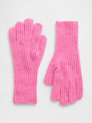 CashSoft Recycled Ribbed Gloves | Gap Factory