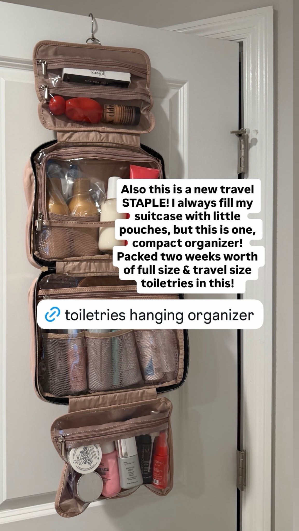 I use the size large!!

#LTKTravel