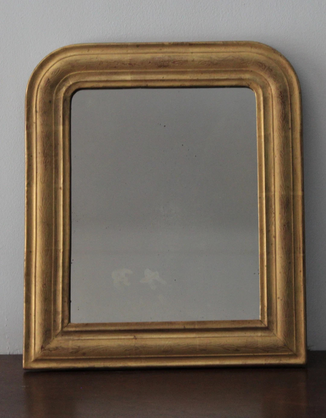 Small antique mirror - Louis Philippe gilt mirror | Etsy (US)