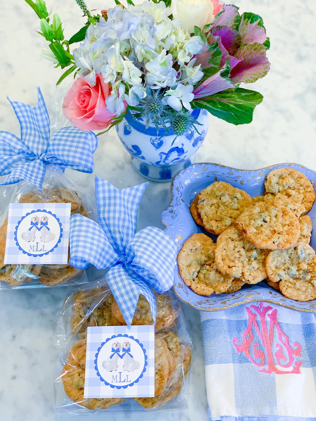 Blue Staffordshire Gift Tags | Etsy (US)