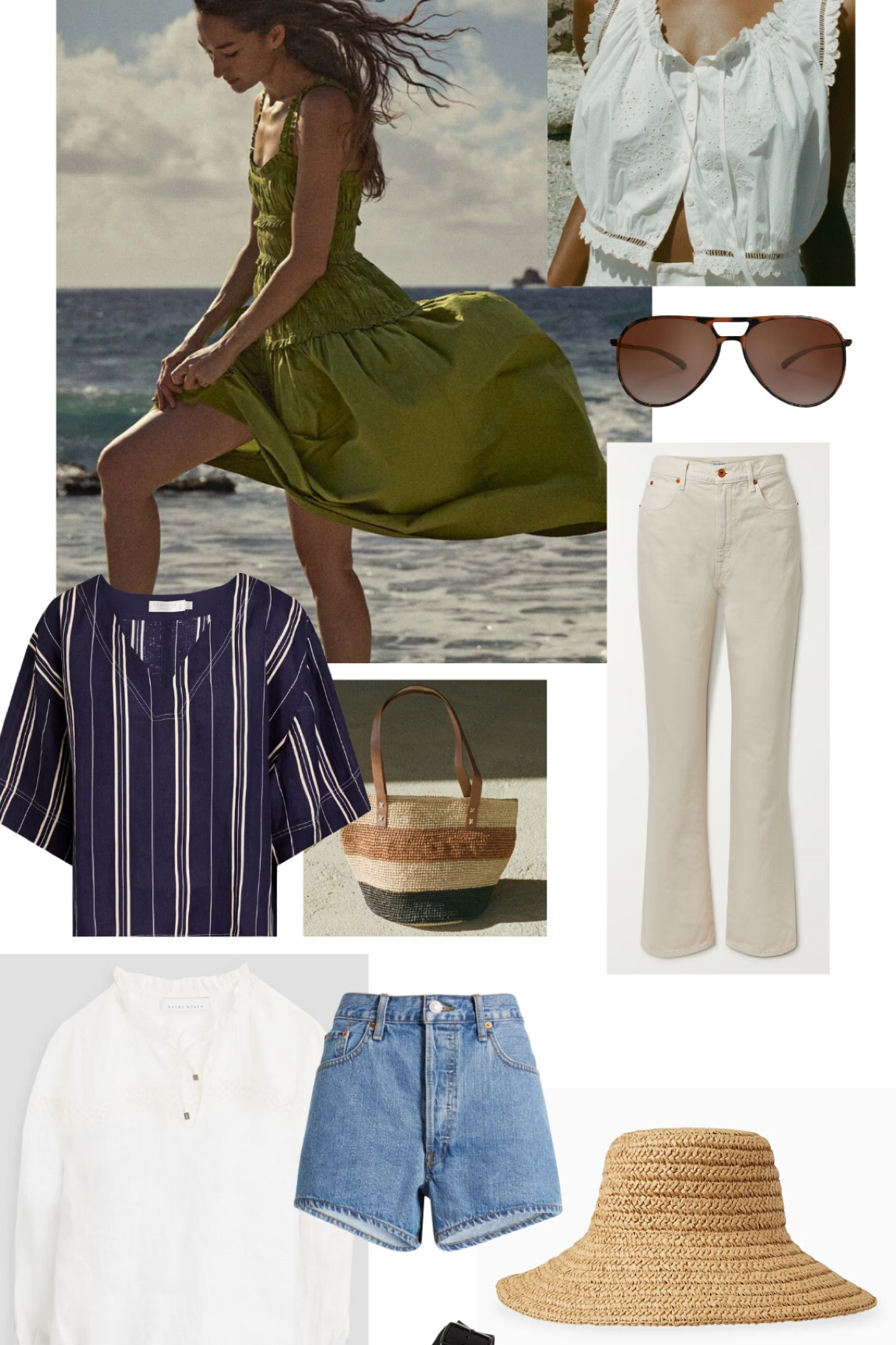 Pulling together some favorite looks to ease into summer ☀️