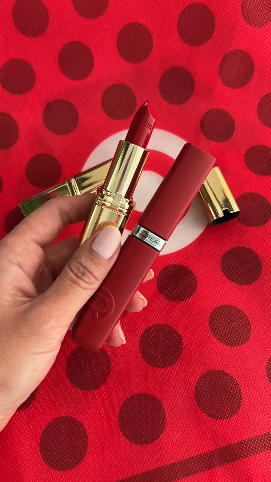 The best budget friendly reds for the holiday season from @lorealparis @target @targetstyle

Shades: Le Rouge Paris in the Colour Riche & Liquid Lipstick 

#LTKHoliday #LTKFindsUnder50 #LTKBeauty