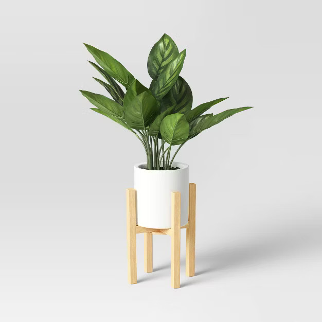 Green Plant in Plant Stand - Threshold™ | Target