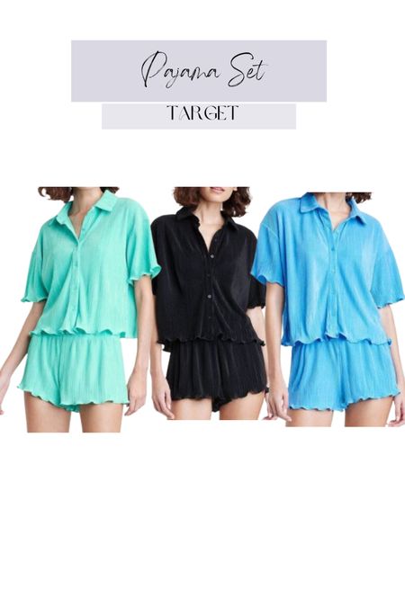 Target summer pajama set, sale picks, loungewear, cozy picks 

#LTKSeasonal #LTKstyletip #LTKunder100