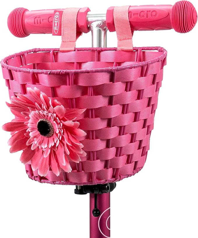 Micro Scooters | Eco Flower Basket | Bike/Scooter Accessories For Kids | Large Front Basket | Wat... | Amazon (UK)