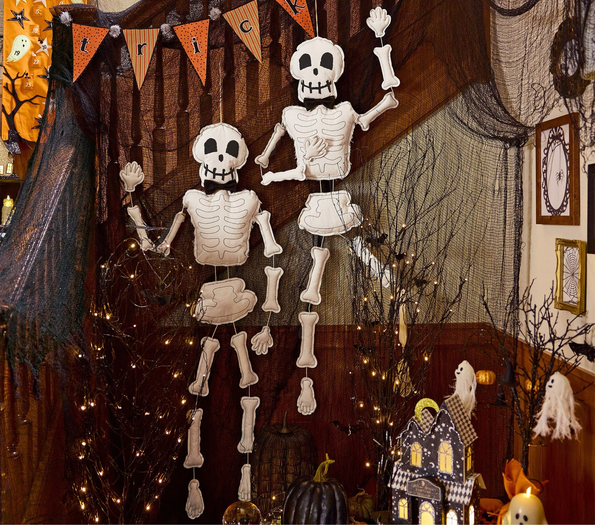 Plush Halloween Skeletons - Halloween Decor 2024

#LTKHome #LTKSeasonal