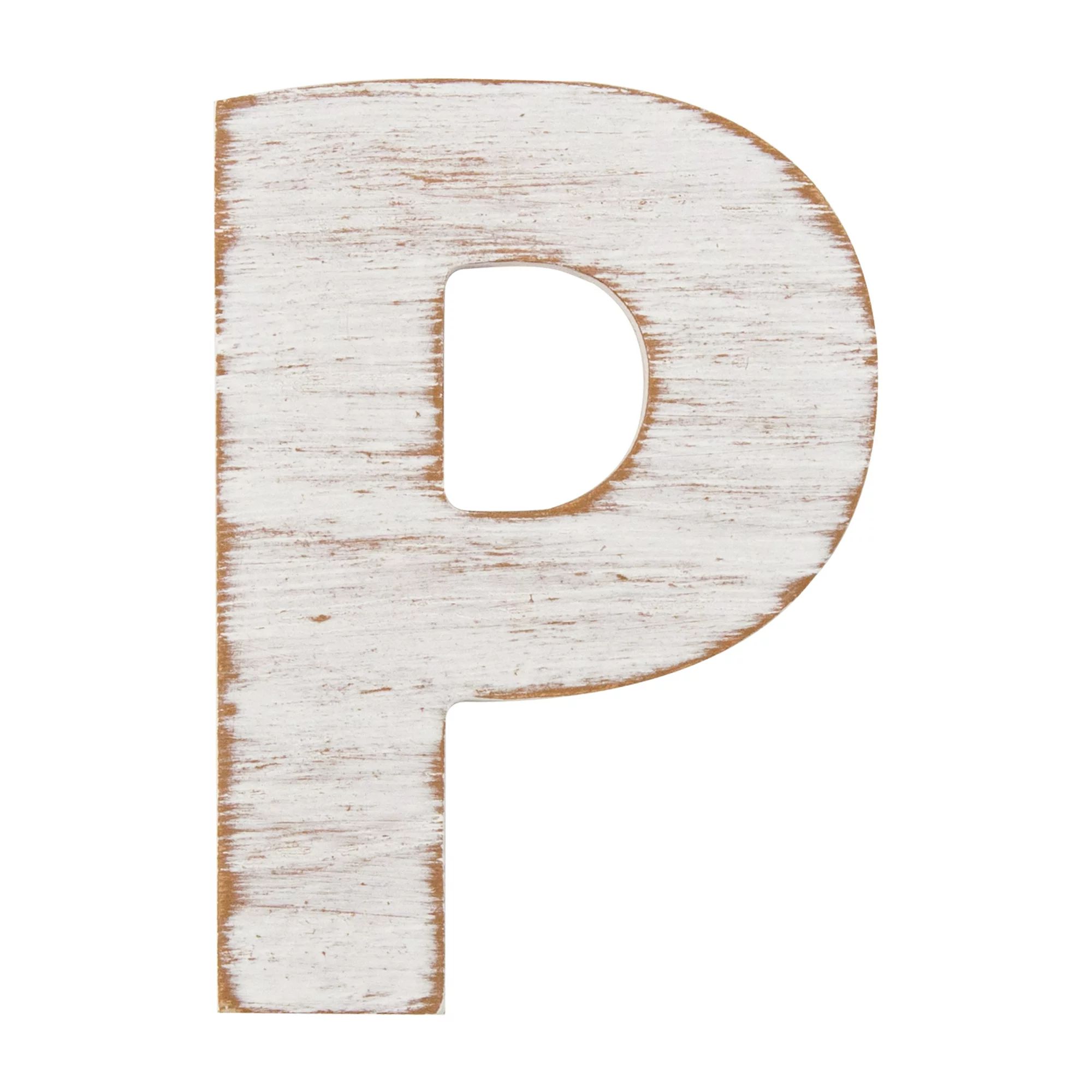 On the Surface Rustic Letter P, 1 Each | Walmart (US)