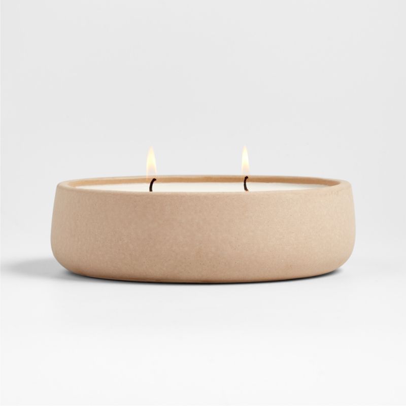 Saabira Low Citronella Candle + Reviews | Crate & Barrel | Crate & Barrel