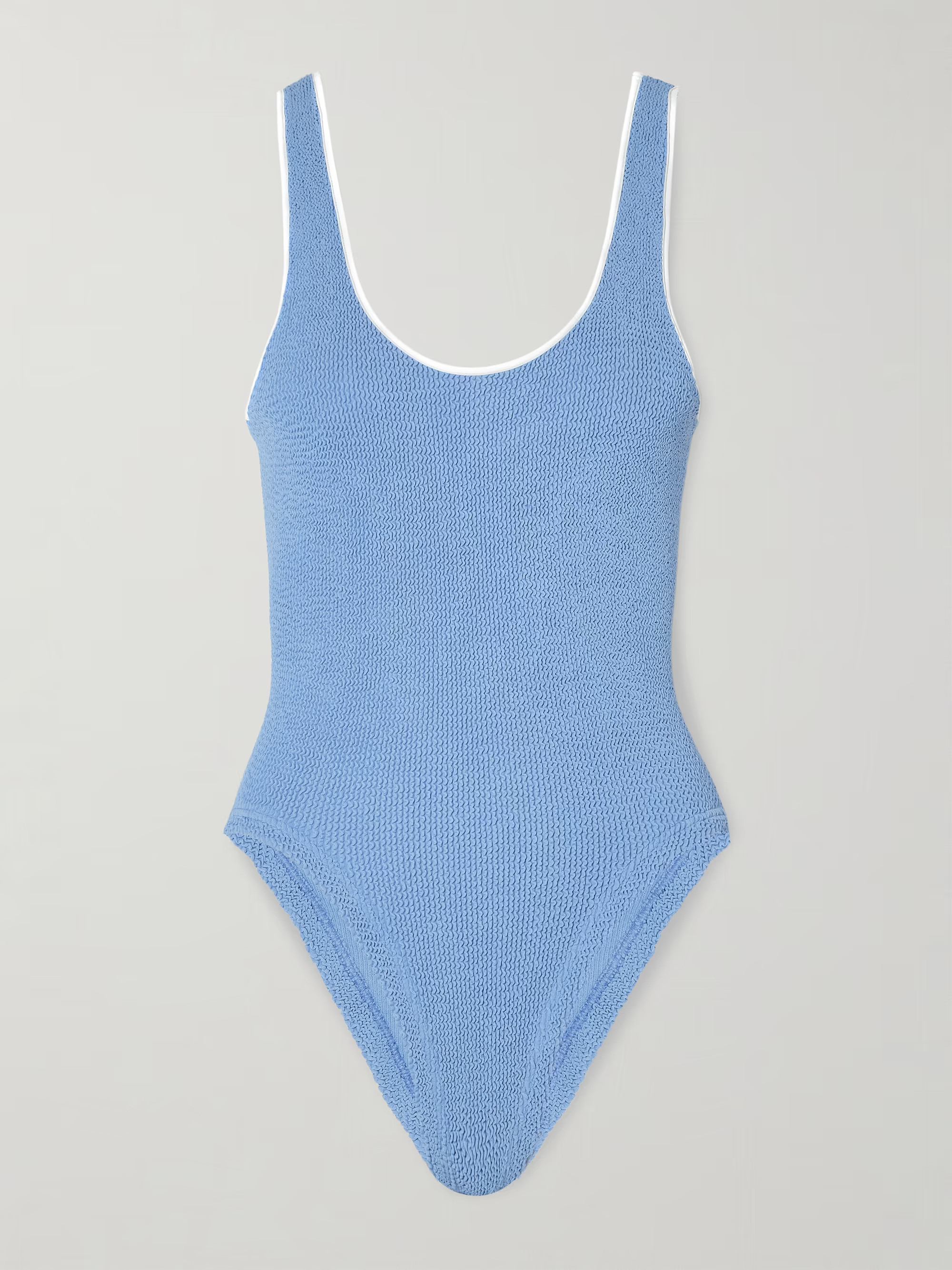 Faye seersucker swimsuit | NET-A-PORTER (UK & EU)