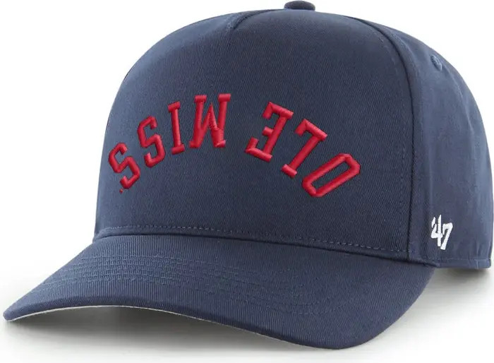 '47 Men's '47 Navy Ole Miss Rebels Flip Script Hitch Adjustable Hat | Nordstrom | Nordstrom