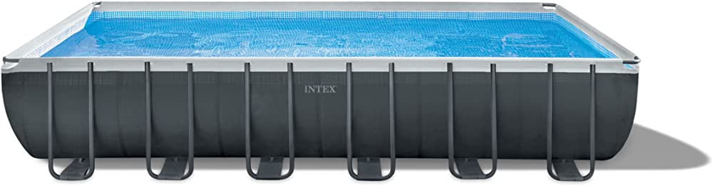INTEX 26363EH Ultra XTR Deluxe Rectangular Above Ground Swimming Pool Set: 24ft x 12ft x 52in –... | Amazon (US)