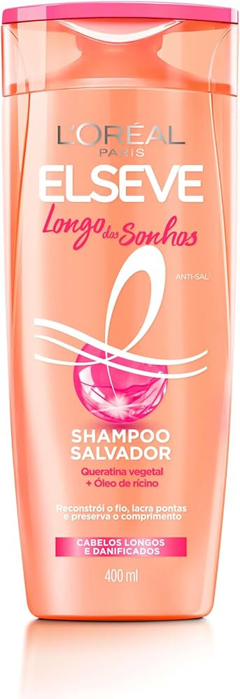 Shampoo L'Oréal Paris Elseve Longo dos Sonhos, 400ml | Amazon (BR)