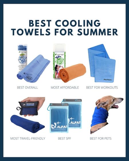 Beat the heat with our team’s favorite cooling towels! All of them have been tested and picked so you can easily shop the best one that suits your needs!

#LTKFitness #LTKTravel #LTKKids