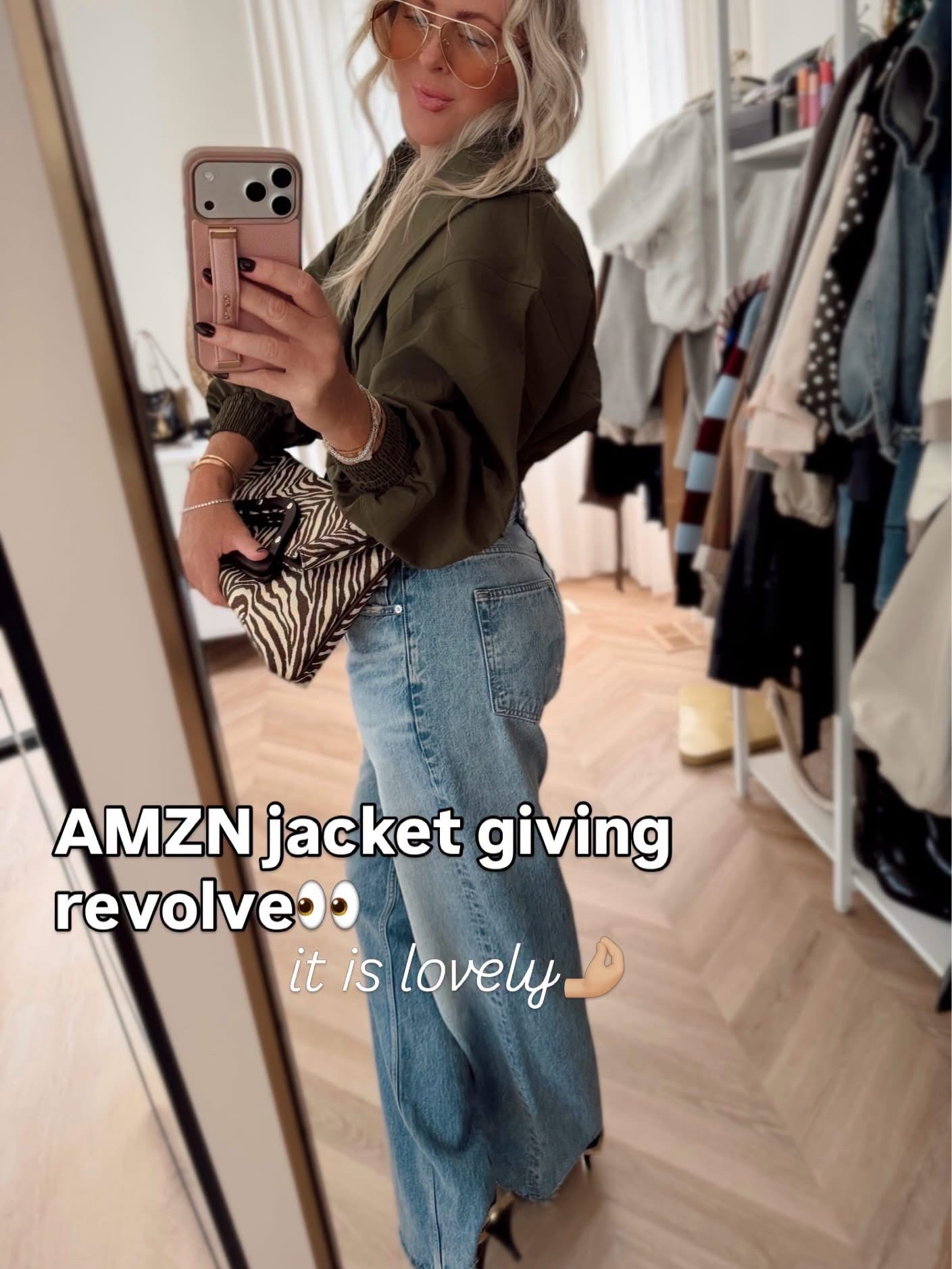 Such an Amazon WIN! This jacket/top is giving revolve! Lovely on! Ordered more colors!🤌🏼🤎

#LTKSeasonal #LTKootd