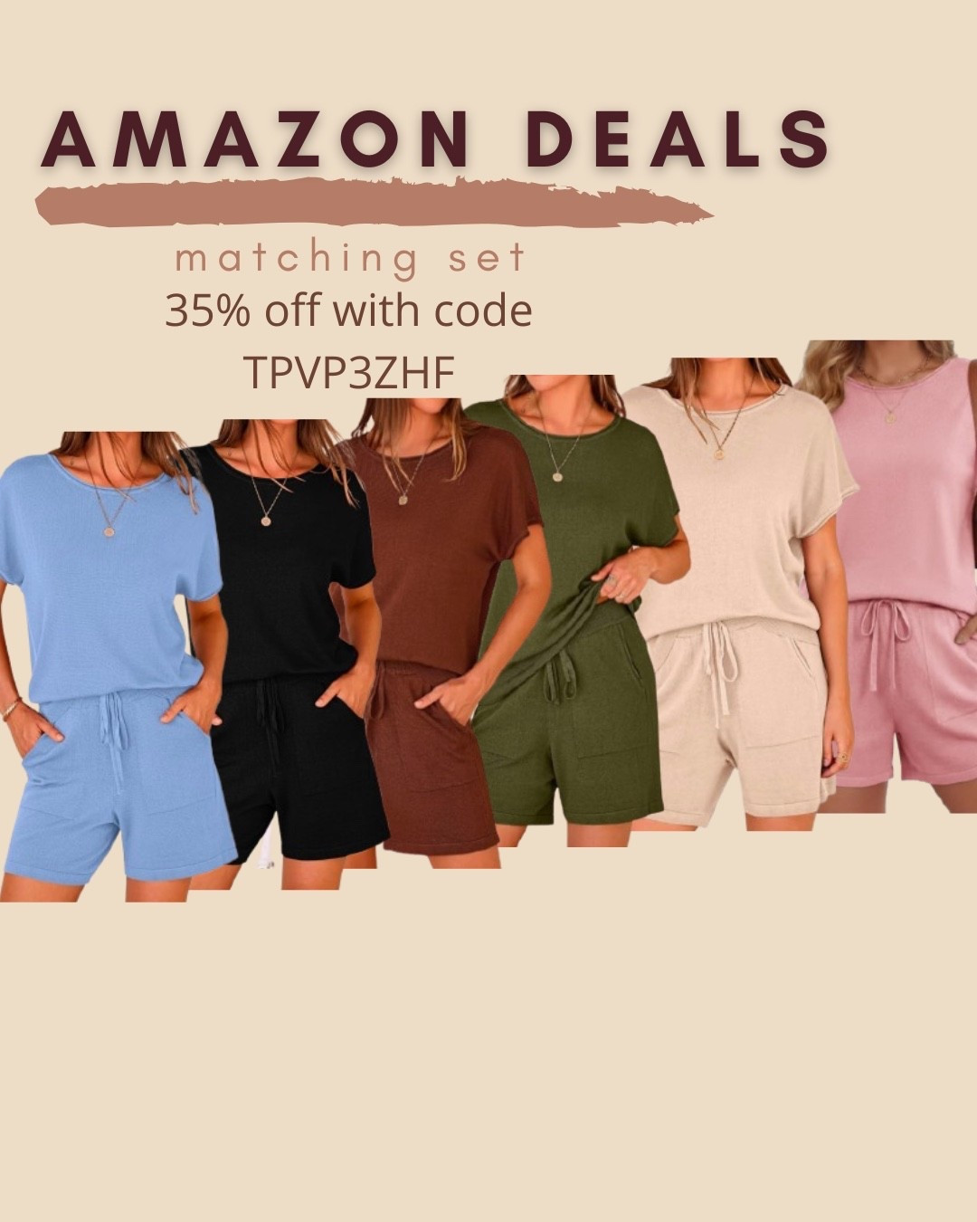 $17 ends 6/22

Amazon set
Amazon fashion
Amazon deals
Matching set
Two piece set
Comfy outfit

#LTKSaleAlert