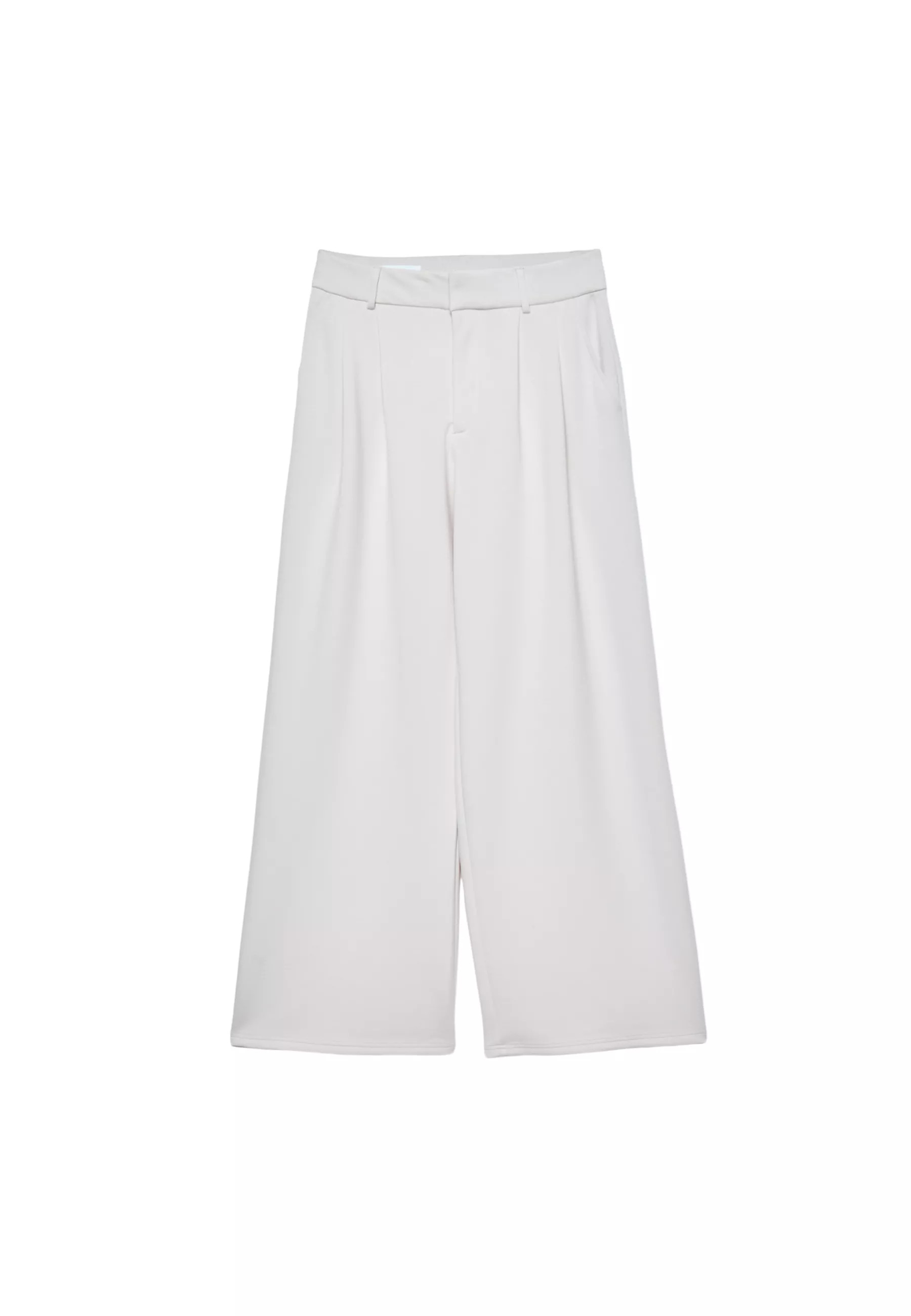 Soft-touch dress trousers - Women's fashion | Stradivarius United Kingdom | Stradivarius (UK)