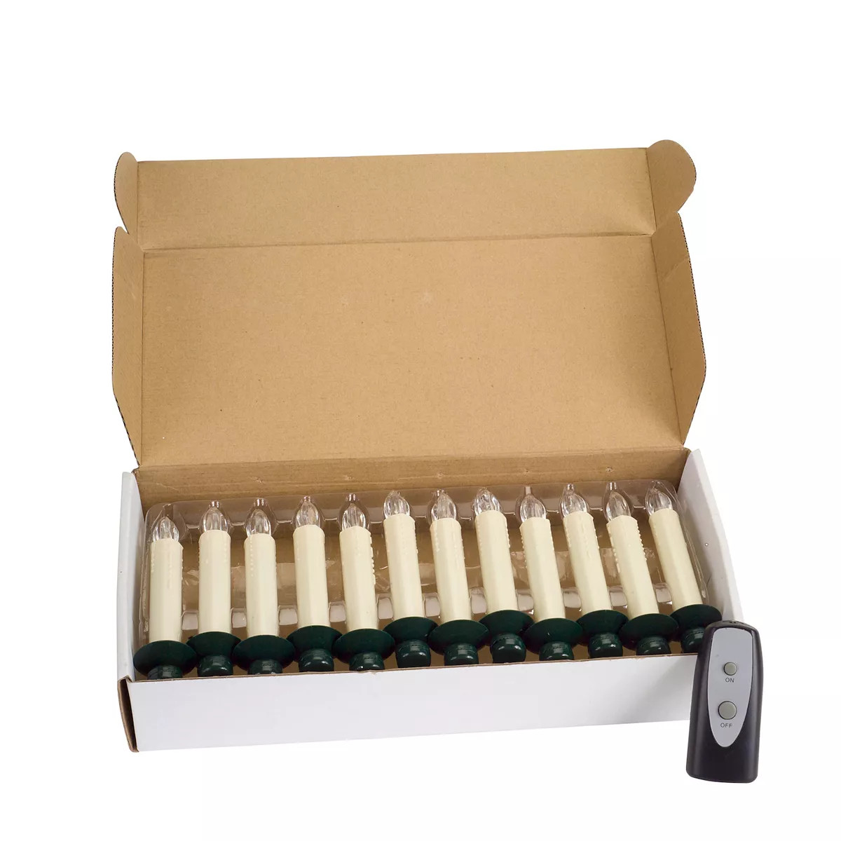 LED Taper Candle 12-Piece Set | Kohl's