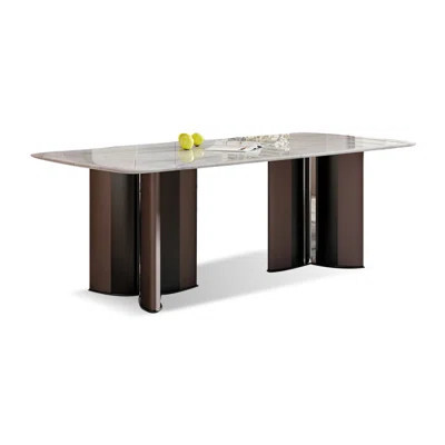 Rectangular marble dining table | Wayfair North America