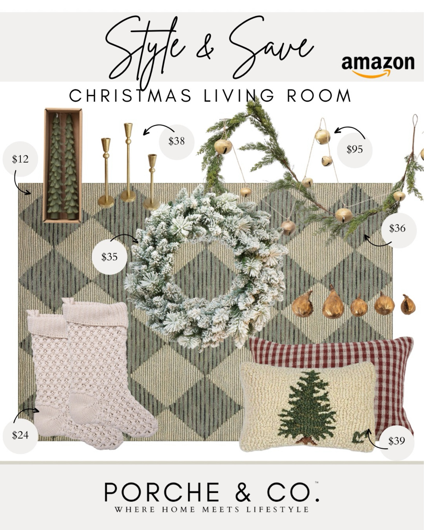 Amazon, Amazon Christmas decor, living room Christmas, holiday decor 
#visionboard #moodboard #porcheandco

#LTKSeasonal #LTKStyleTip #LTKHome