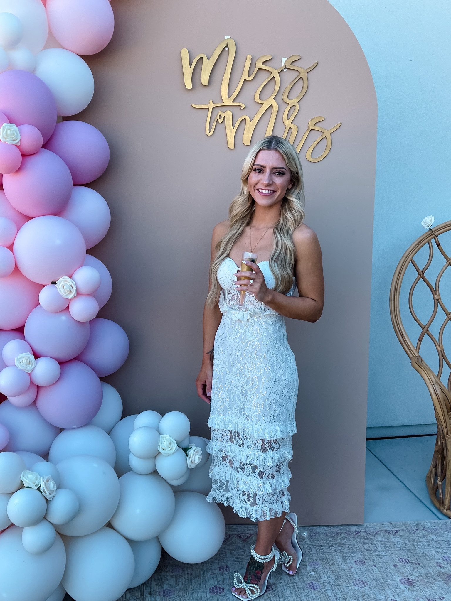 This is the Claire dress from Alamour The Label and I can’t link it here.. but you NEED these pearl heels 😍 

#LTKShoeCrush #LTKWedding #LTKStyleTip