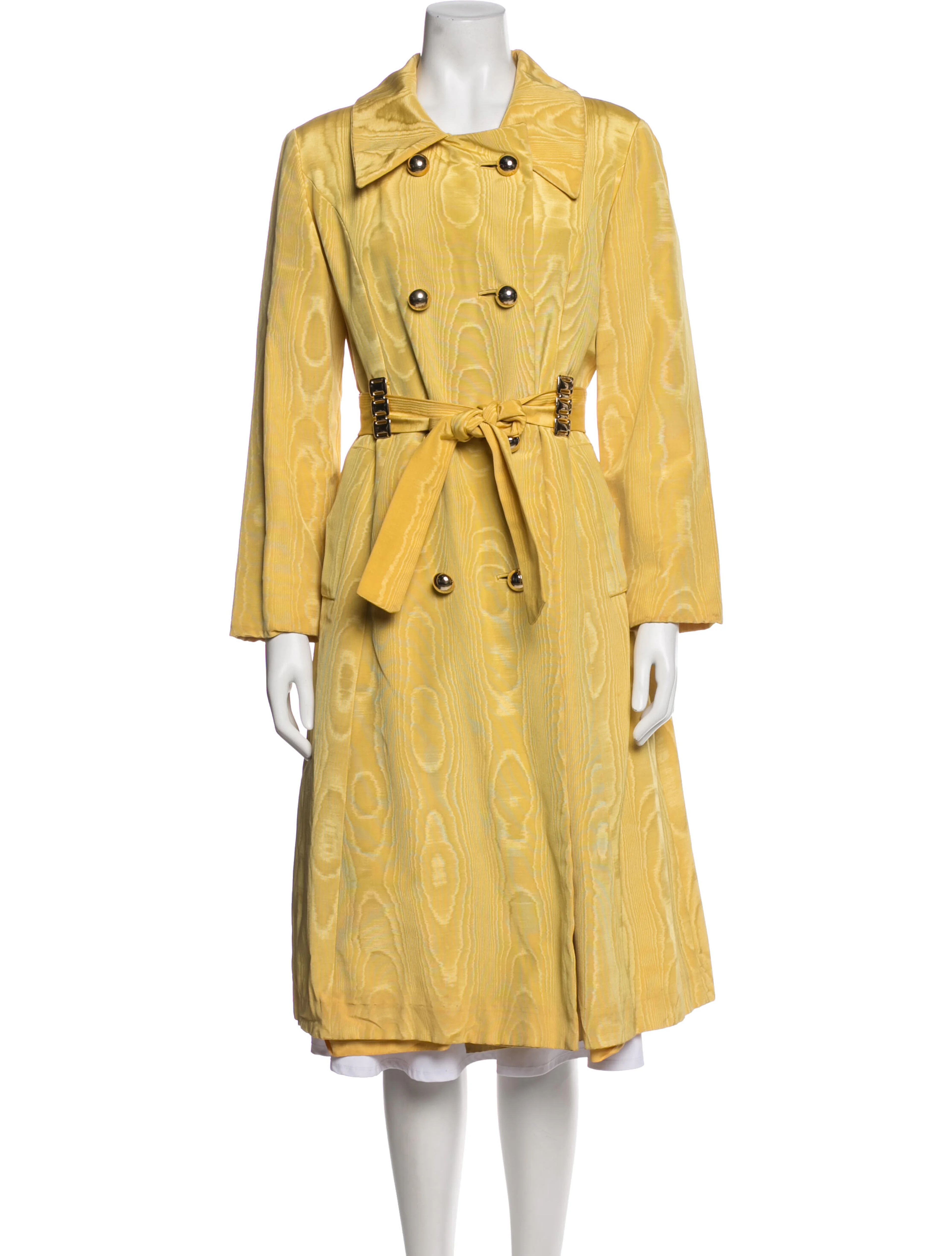 Patterned Trench Coat | The RealReal