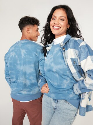 Gender-Neutral Vintage Crew-Neck Sweatshirt for Adults | Old Navy (US)