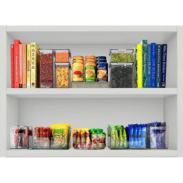 The Home Edit 17 Piece Pantry Edit, Clear Plastic Storage System | Walmart (US)