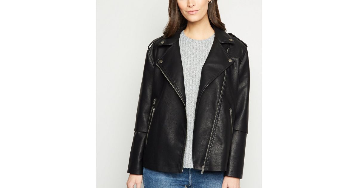 Noisy May Black Biker Jacket
						
						Add to Saved Items
						Remove from Saved Items | New Look (UK)