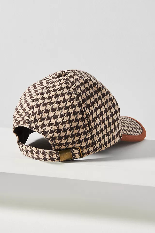 Houndstooth Baseball Hat | Anthropologie (US)