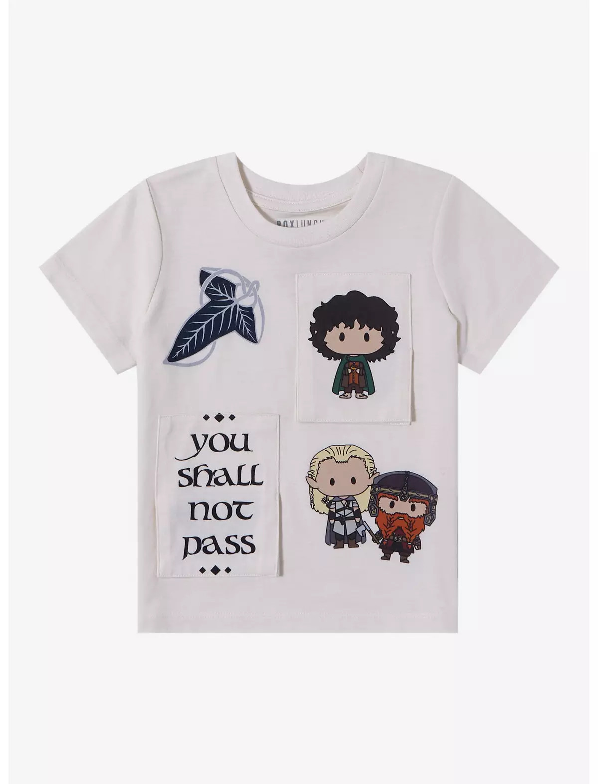 The Lord of The Rings Chibi Characters Flip Portrait Toddler T-Shirt - BoxLunch Exclusive | BoxLunch