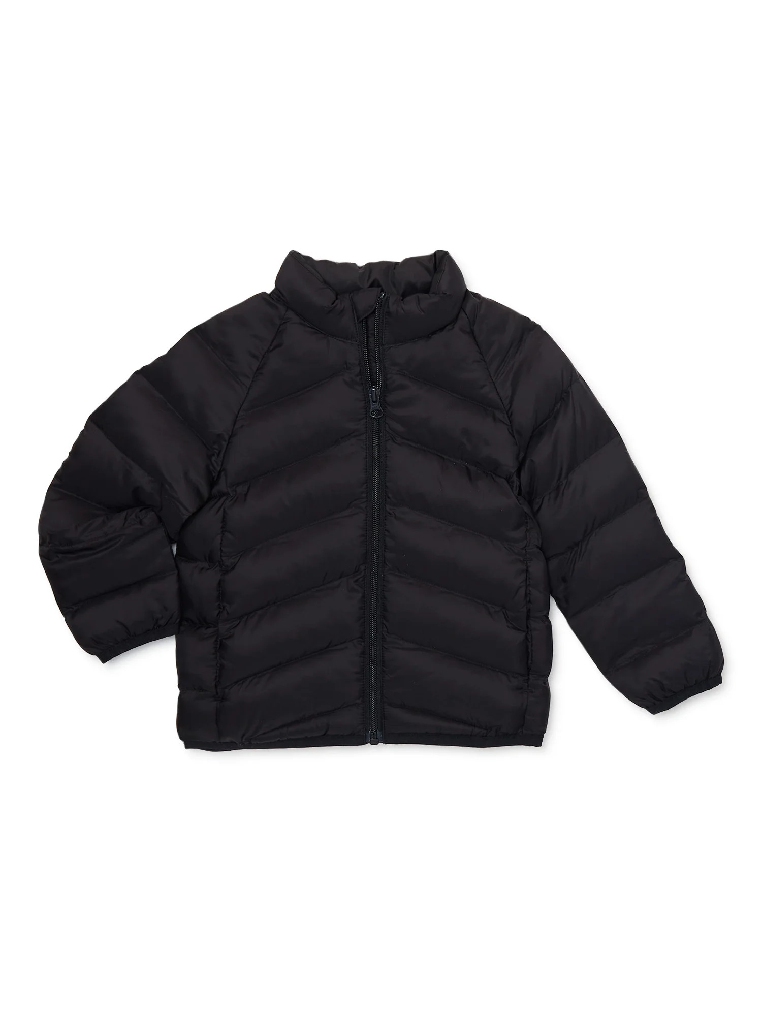 Wonder Nation Baby and Toddler Packable Puffer Jacket, Sizes 0/3M-5T | Walmart (US)