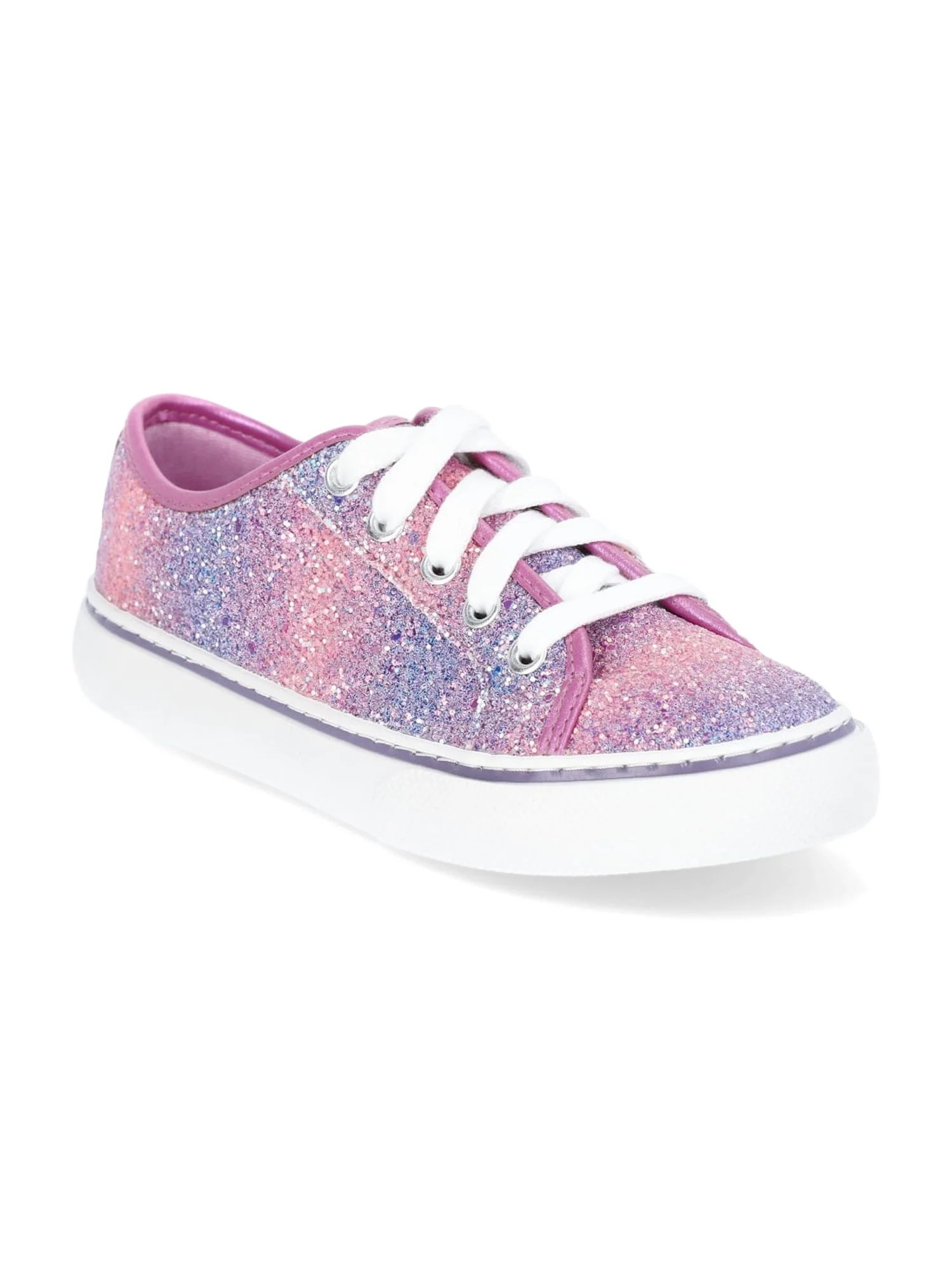 Wonder Nation Girls Low-Top Skate Sneakers, Sizes 1-13 | Walmart (US)