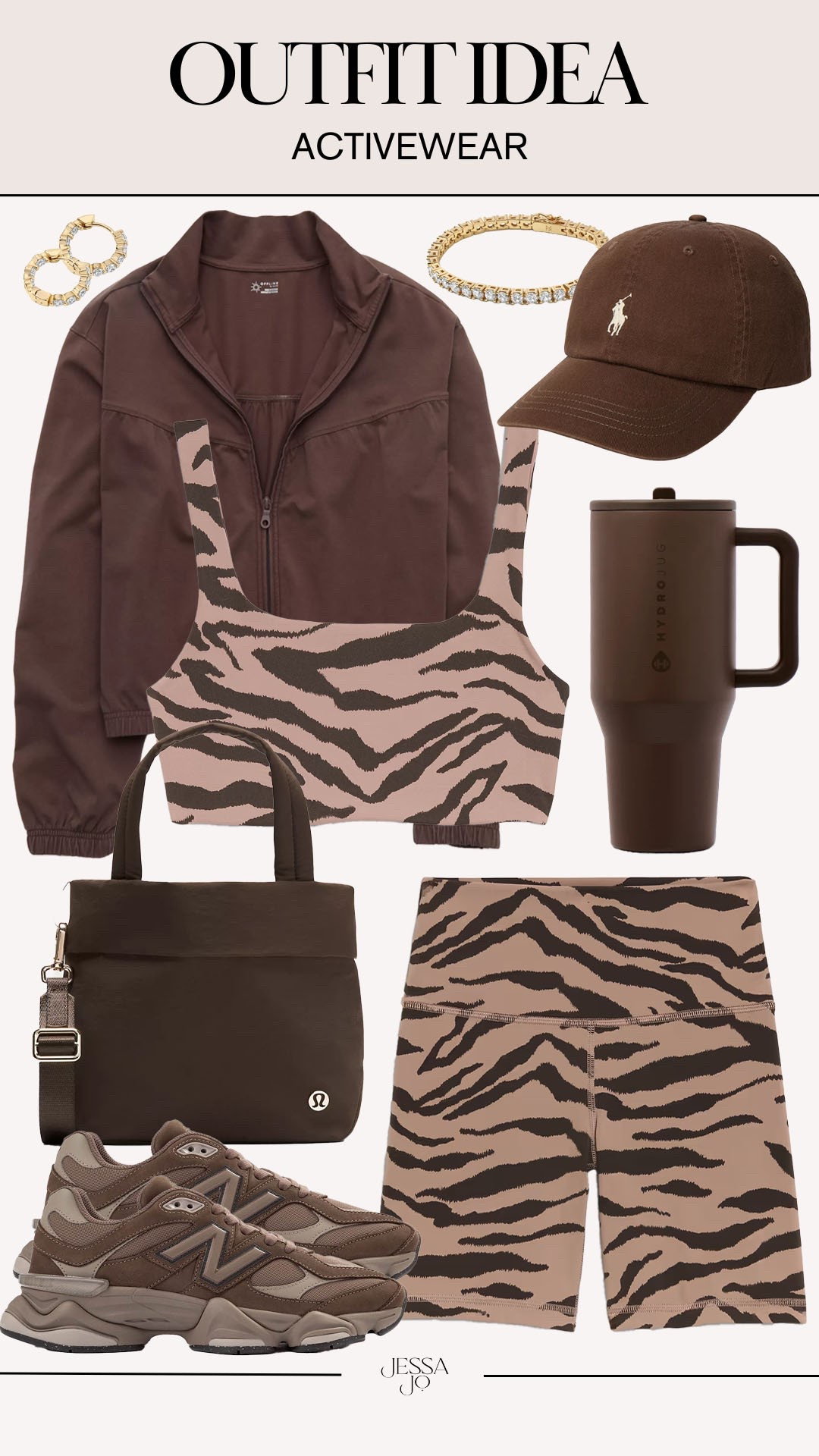 Trendy active outfit. Fall activewear. Old navy new arrivals. Zebra matching active set. Brown fall activewear.

#LTKActive #LTKSeasonal #LTKootd